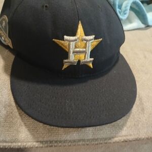New Era Black and Gold Cap